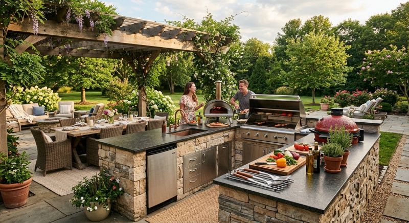 Outdoor Kitchen Remodeling in Monterey, CA