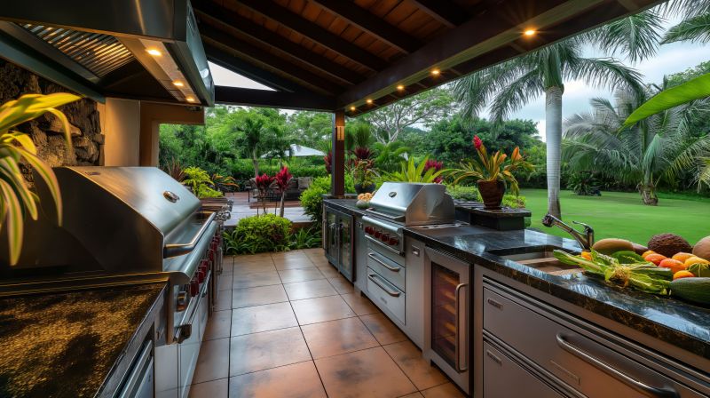 Outdoor Kitchen Remodeling in Roswell, GA
